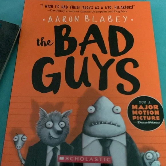 3 scholastic the BAD GUYS kids books ages 7-10 - Picture 3 of 7